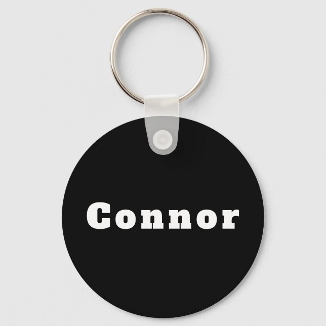 Schlüsselanhänger mit Namen Connor Keychain (Front)
