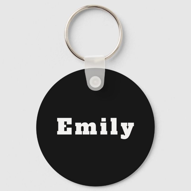 Schlüsselanhänger mit Namen Emily Keychain (Front)