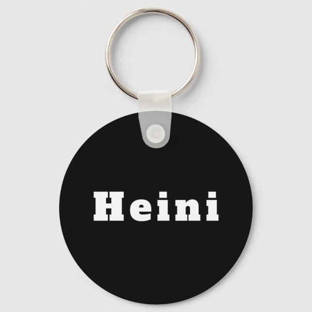 Schlüsselanhänger mit Namen Heini Keychain (Front)