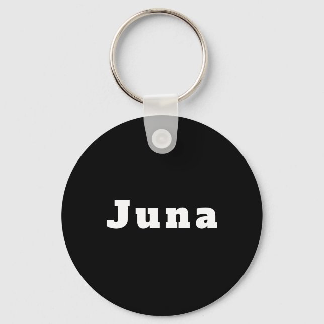 Schlüsselanhänger mit Namen Juna Keychain (Front)
