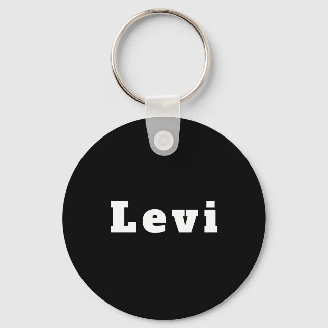 Schlüsselanhänger mit Namen Levi Keychain (Front)