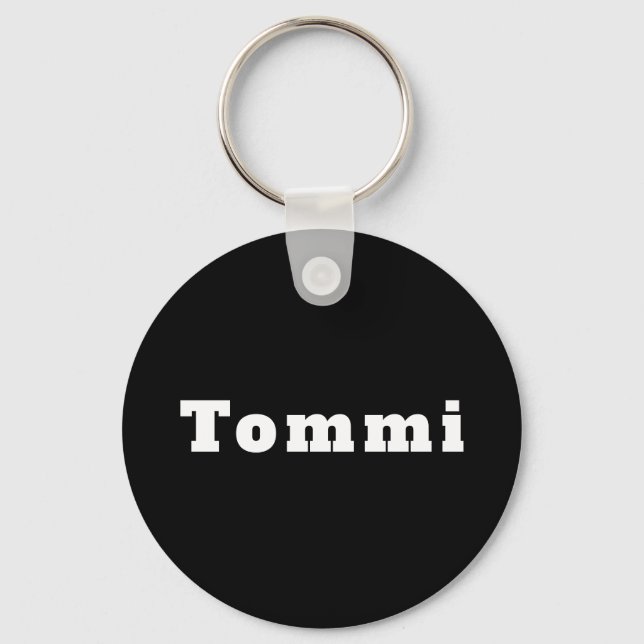 Schlüsselanhänger mit Namen Tommi Keychain (Front)