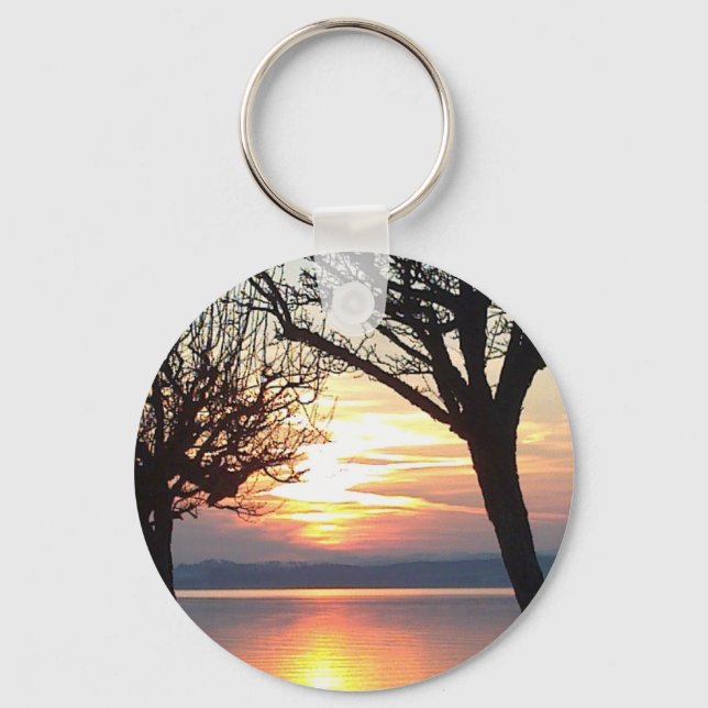Schlüsselanhänger Sonnenuntergang Keychain (Front)