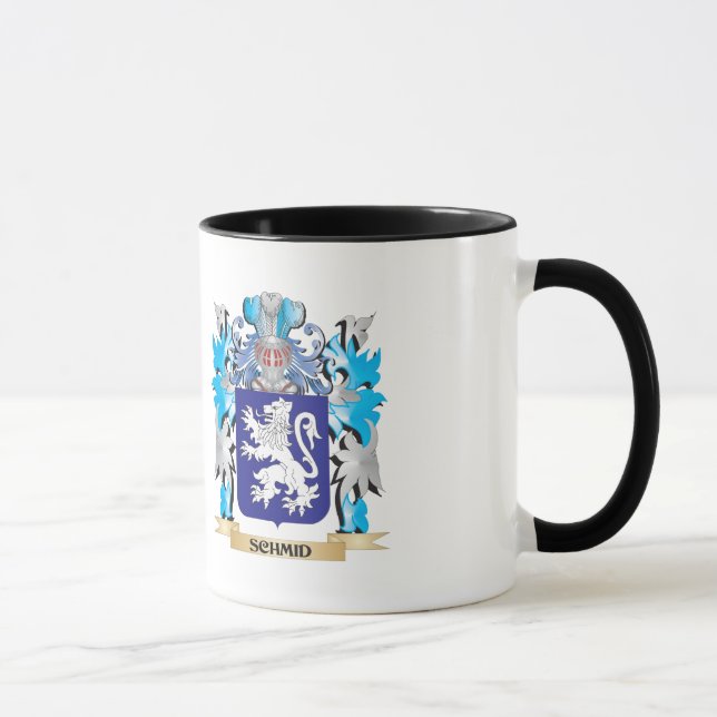 Schmid Coat of Arms - Family Crest Mug (Right)