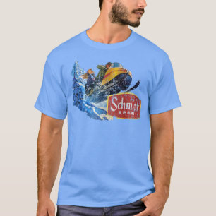 Schmidt Beer Snowmobile T-Shirt