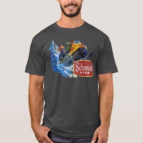 Schmidt Beer Snowmobile  T_Shirt