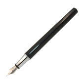 Schmidt Black Resin Everyday Fountain Pen (Top)