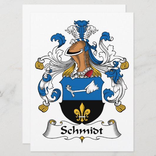 Schmidt Family Crest (Front/Back)