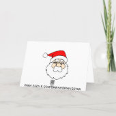 Schmidt House Cartoon Christmas Card | Zazzle