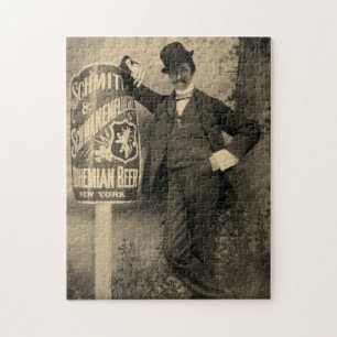 Schmitt & Schwanenfluegel Brewery Vintage Jigsaw Puzzle