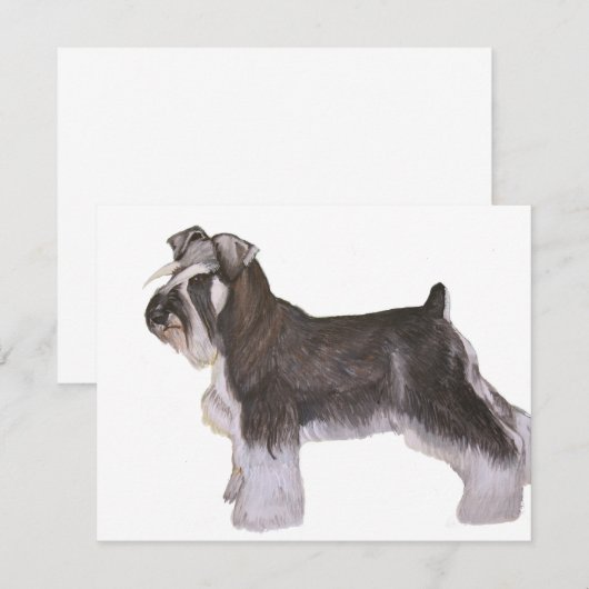 Schnauzer (Front/Back)
