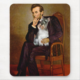 Schnauzer 11N - Lincoln Mouse Pad