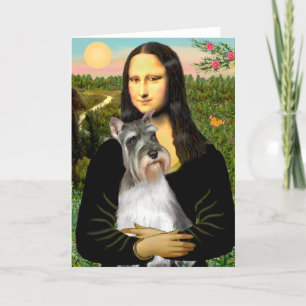 Schnauzer 11N - Mona Lisa Card