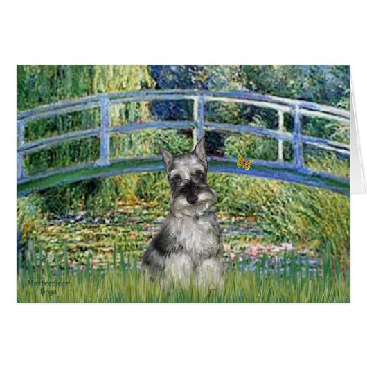 Schnauzer 1 - Bridge Cards (Front Horizontal)