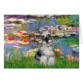 Schnauzer 1 - Lilies 2 (Front Horizontal)