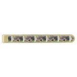 schnauzer-3 gold finish tie bar