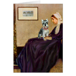 Schnauzer 8cr - Whistlers Mother Cards
