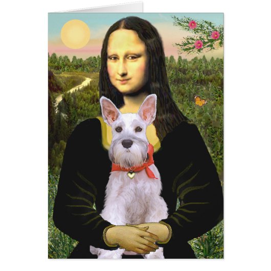 Schnauzer 9N - Mona Lisa Cards (Front)