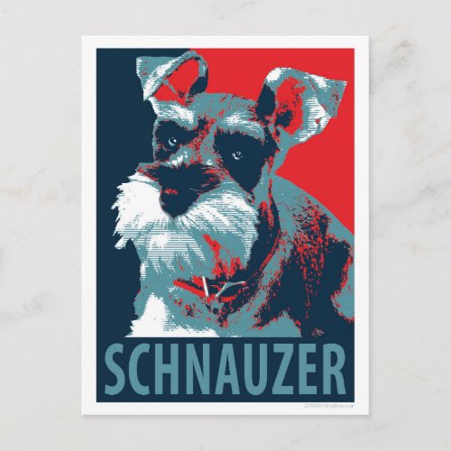 Schnauzer by Hope Dogs Postcard