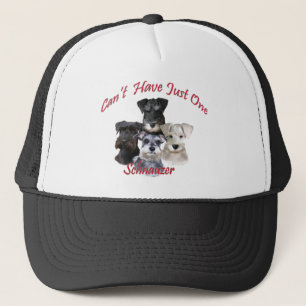 Schnauzer Can't Have Just One Apparel Trucker Hat