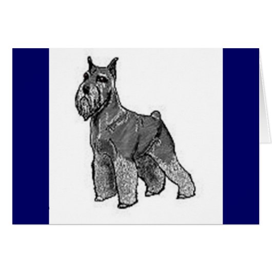 Schnauzer Cards (Front Horizontal)