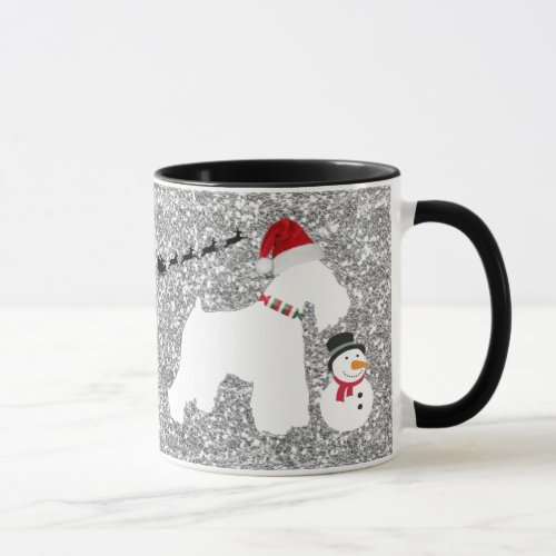 Schnauzer Christmas Coffee Mug