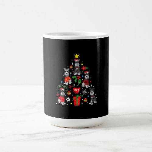 Schnauzer Christmas Tree Ornament Funny Pet Dog Coffee Mug