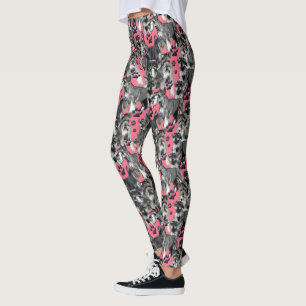 Schnauzer design Leggings
