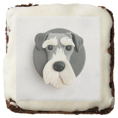Schnauzer Dog 3D Inspired  Brownie