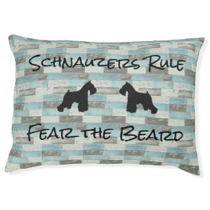 Schnauzer Dog Bed Large