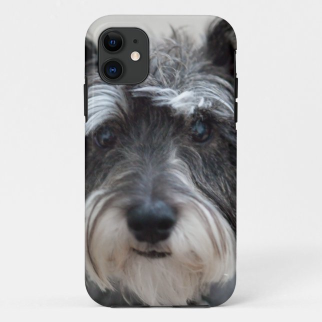 Schnauzer Dog Case-Mate iPhone Case (Back)