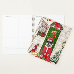 Schnauzer Dog Christmas Planner