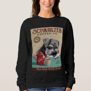 Schnauzer Dog Coffee Company Sweatshirt