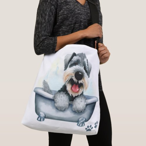 Schnauzer Dog Crossbody Bag
