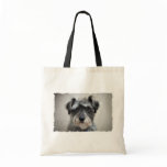 Schnauzer Dog Environmental Tote Bag
