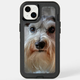 Schnauzer Dog face OtterBox iPhone 14 Plus Case