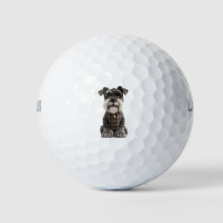 Schnauzer Dog Lover Golf Balls