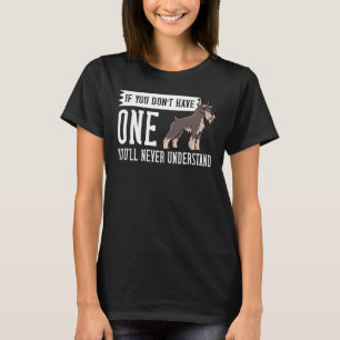 Schnauzer Dog Puppies Owner T-Shirt