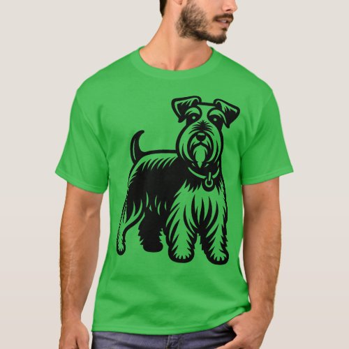Schnauzer Dog T_Shirt