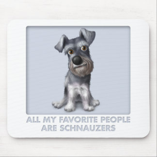 Schnauzer Favorite Mouse Pad