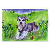 Schnauzer flower eater (Front Horizontal)