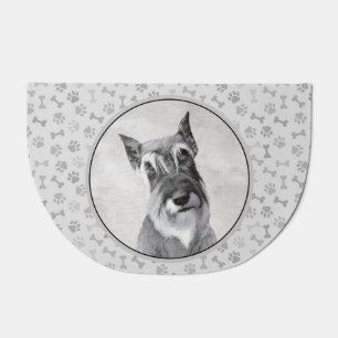 Schnauzer (Giant) - Cute Original Dog Art Doormat