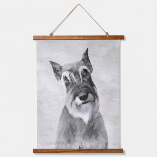 Schnauzer Giant _ Cute Original Dog Art Hanging Tapestry