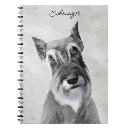 Schnauzer Giant _ Cute Original Dog Art Notebook