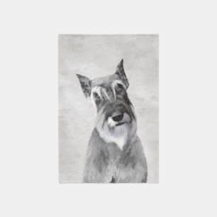 Schnauzer (Giant) - Cute Original Dog Art Rug