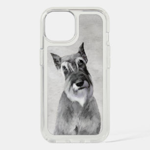 Schnauzer (Giant) - Cute Original Dog Art iPhone 15 Case