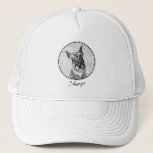 Schnauzer (Giant) - Cute Original Dog Art Trucker Hat