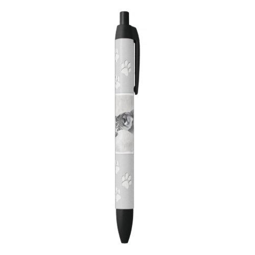 Schnauzer Giant Painting _ Dog Art Black Ink Pen