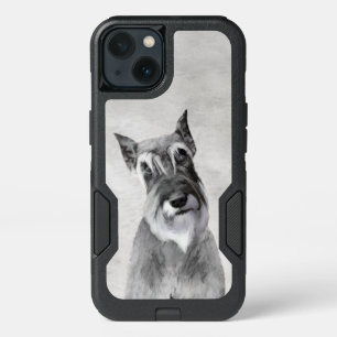 Schnauzer (Giant) Painting - Dog Art iPhone 13 Case
