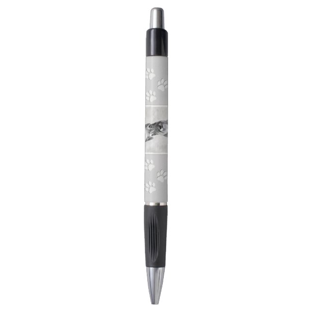 Schnauzer (Giant) Painting - Dog Art Pen (Front Vertical)